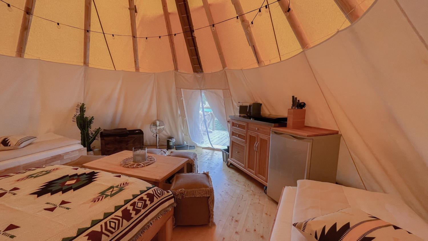 Appartement Tipi Illinois à Falkenburg Extérieur photo
