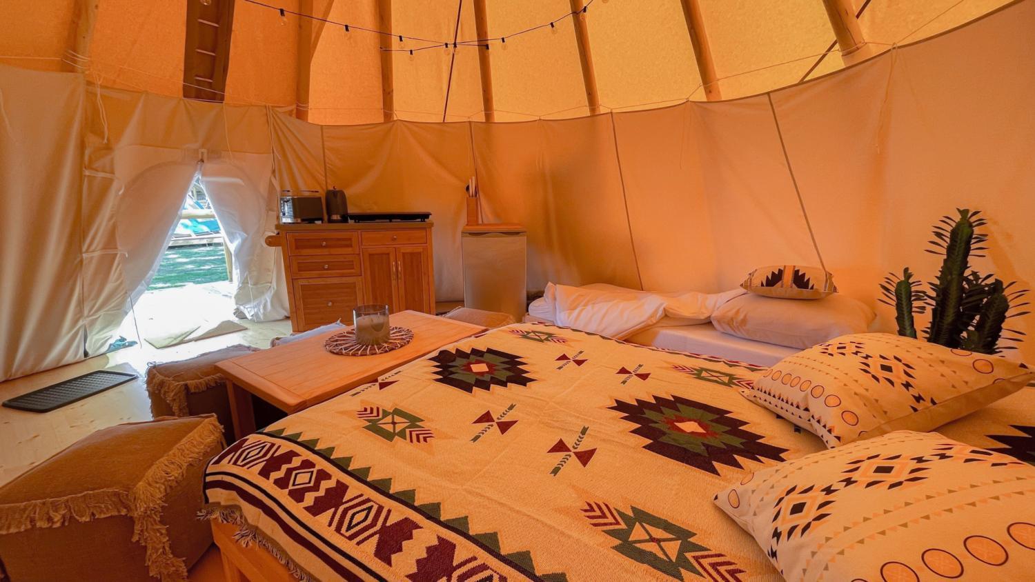 Appartement Tipi Illinois à Falkenburg Extérieur photo