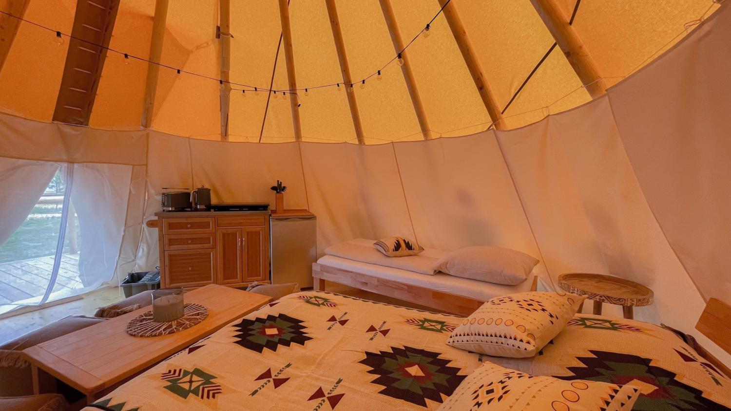 Appartement Tipi Illinois à Falkenburg Extérieur photo