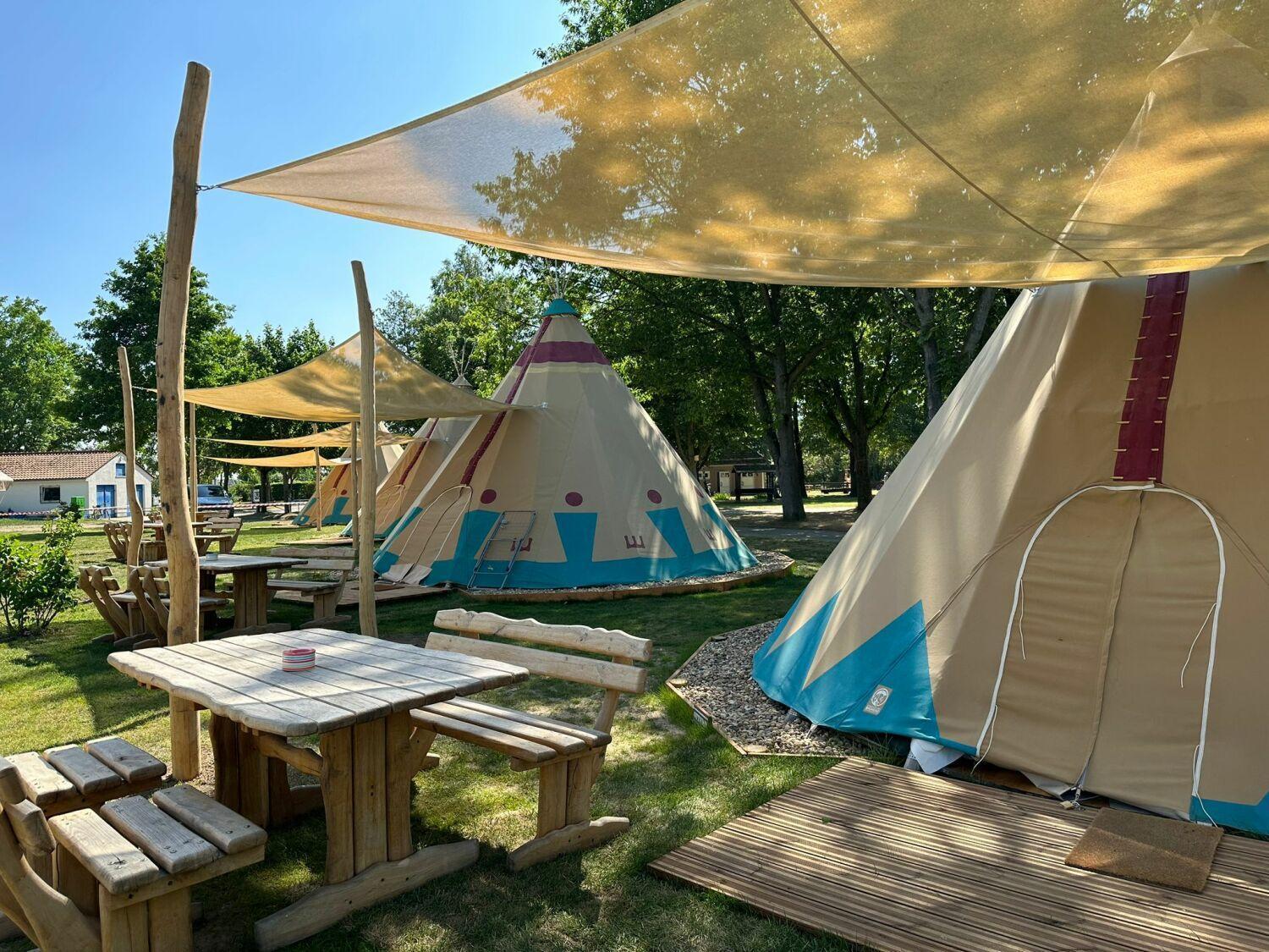 Appartement Tipi Illinois à Falkenburg Extérieur photo