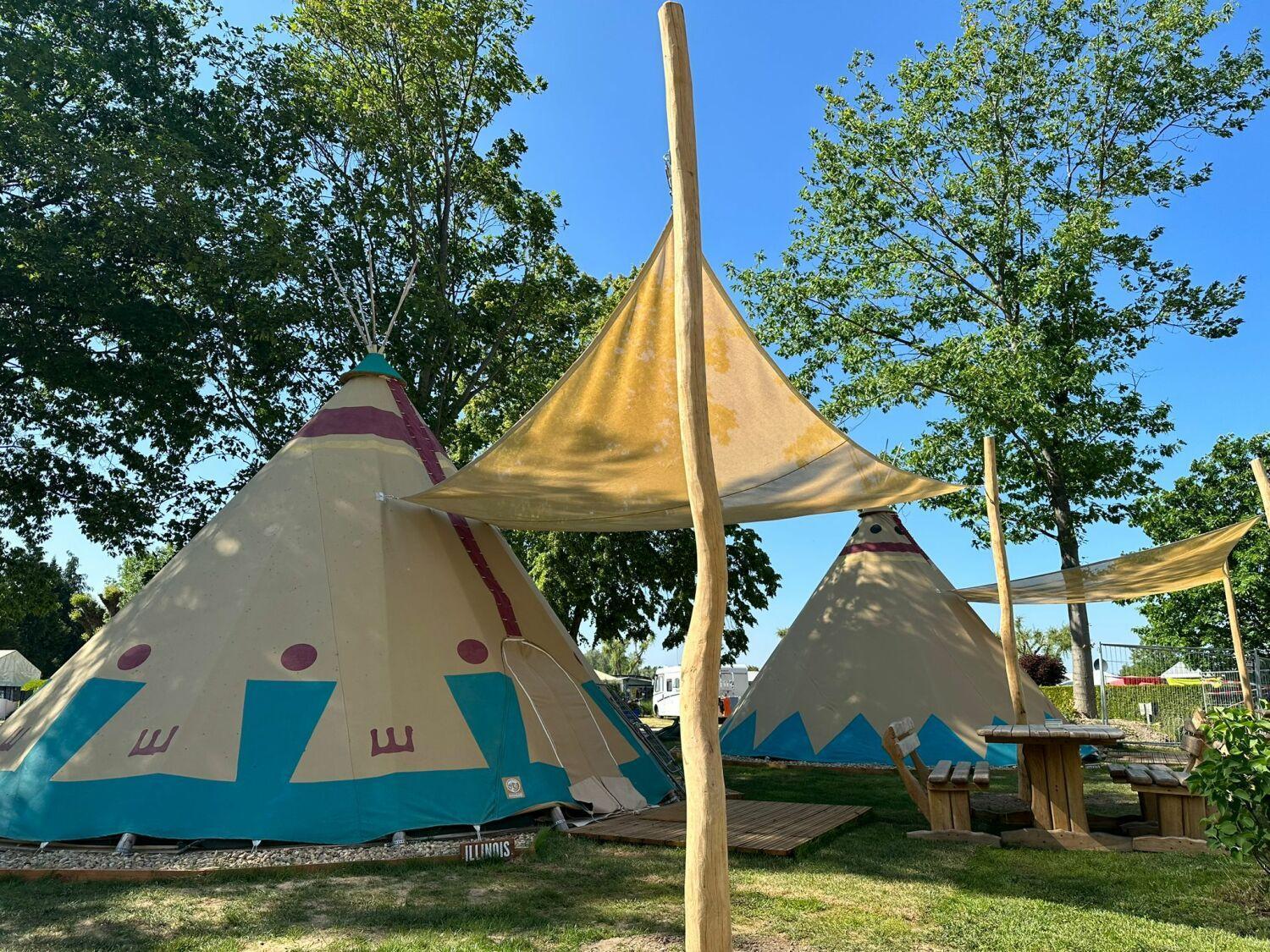 Appartement Tipi Illinois à Falkenburg Extérieur photo