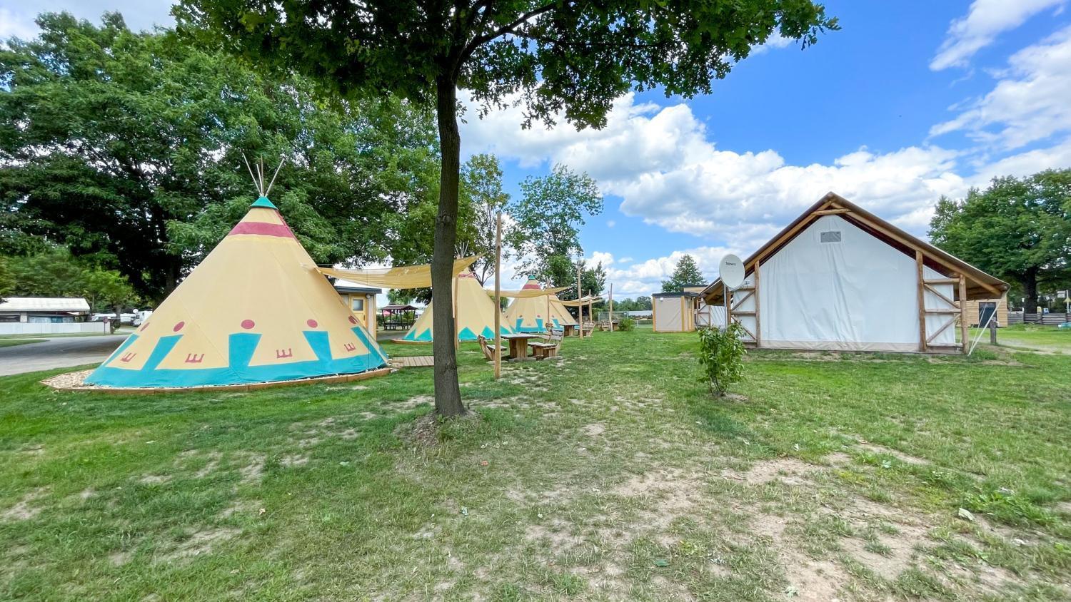 Appartement Tipi Illinois à Falkenburg Extérieur photo